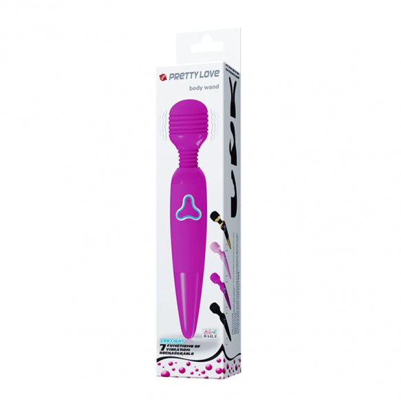 PRETTY LOVE - Vermeer Vibrating Wand Massager (Chargeable - Purple)